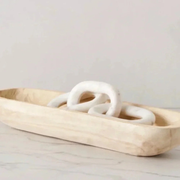 Decorative Wood Bowl - Picture 1 of 4